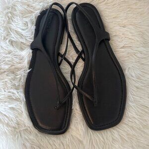 Vince Leather Strappy Sandals